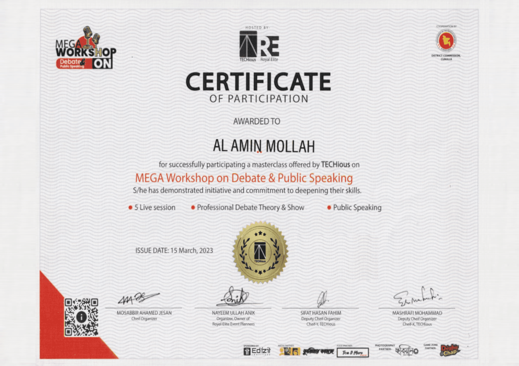 MEGA Workshop on Debate & Public Speaking